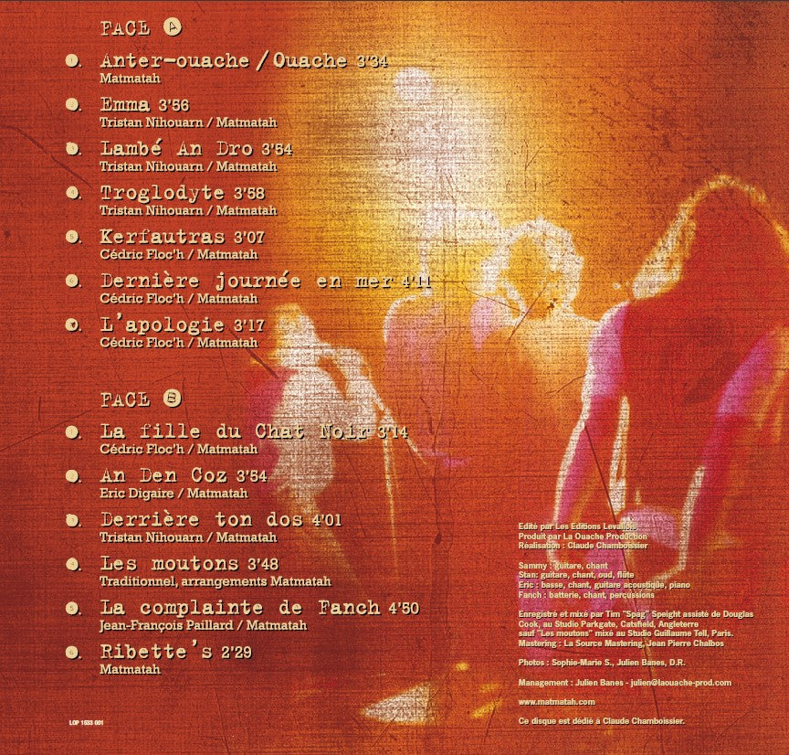 MATMATAH - La Ouache - Vinyle