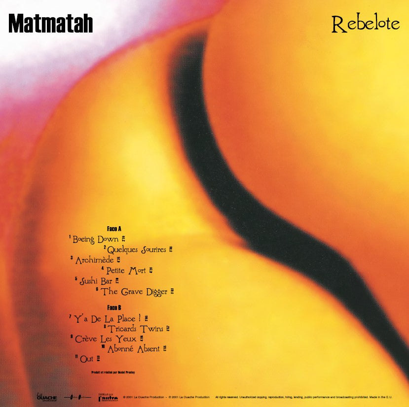 MATMATAH - Rebelote - Vinyle