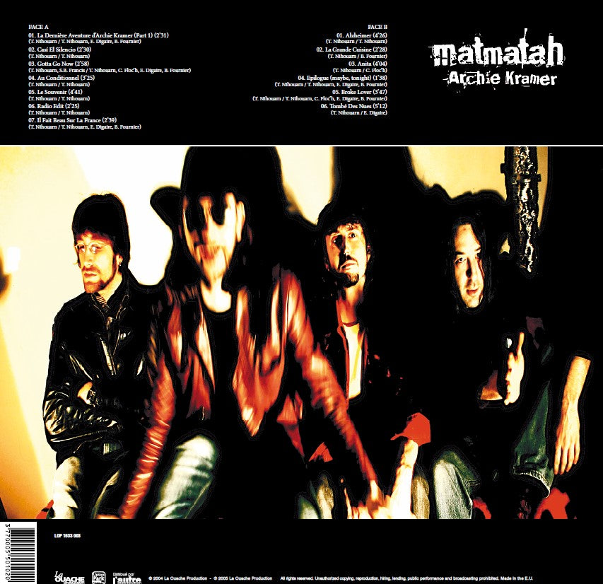 MATMATAH - Archie Kramer - Vinyle